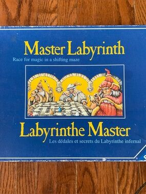 Vintage Ravensburger Master Labyrinth Maze Game Complete 1994